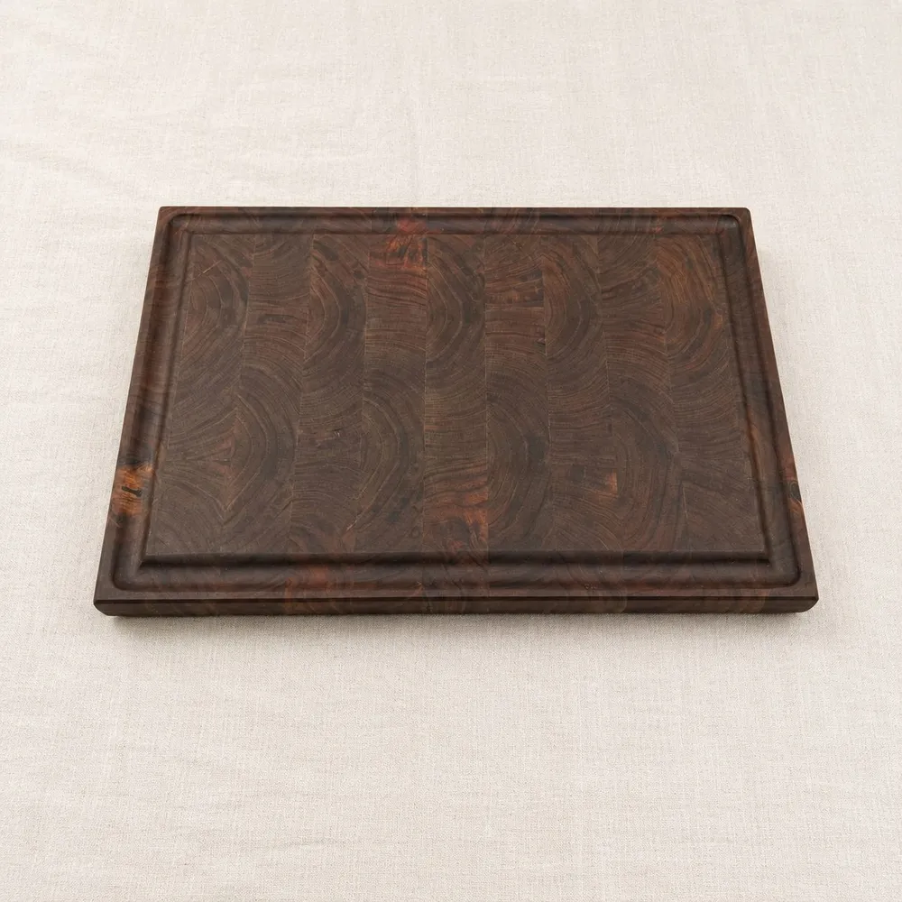 Custom end grain cutting boards built in Virden, Manitoba